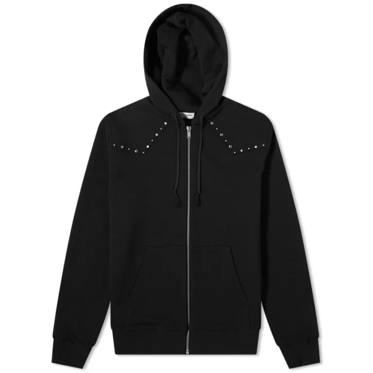 Saint Laurent studded western hoodie jacket S - 15
