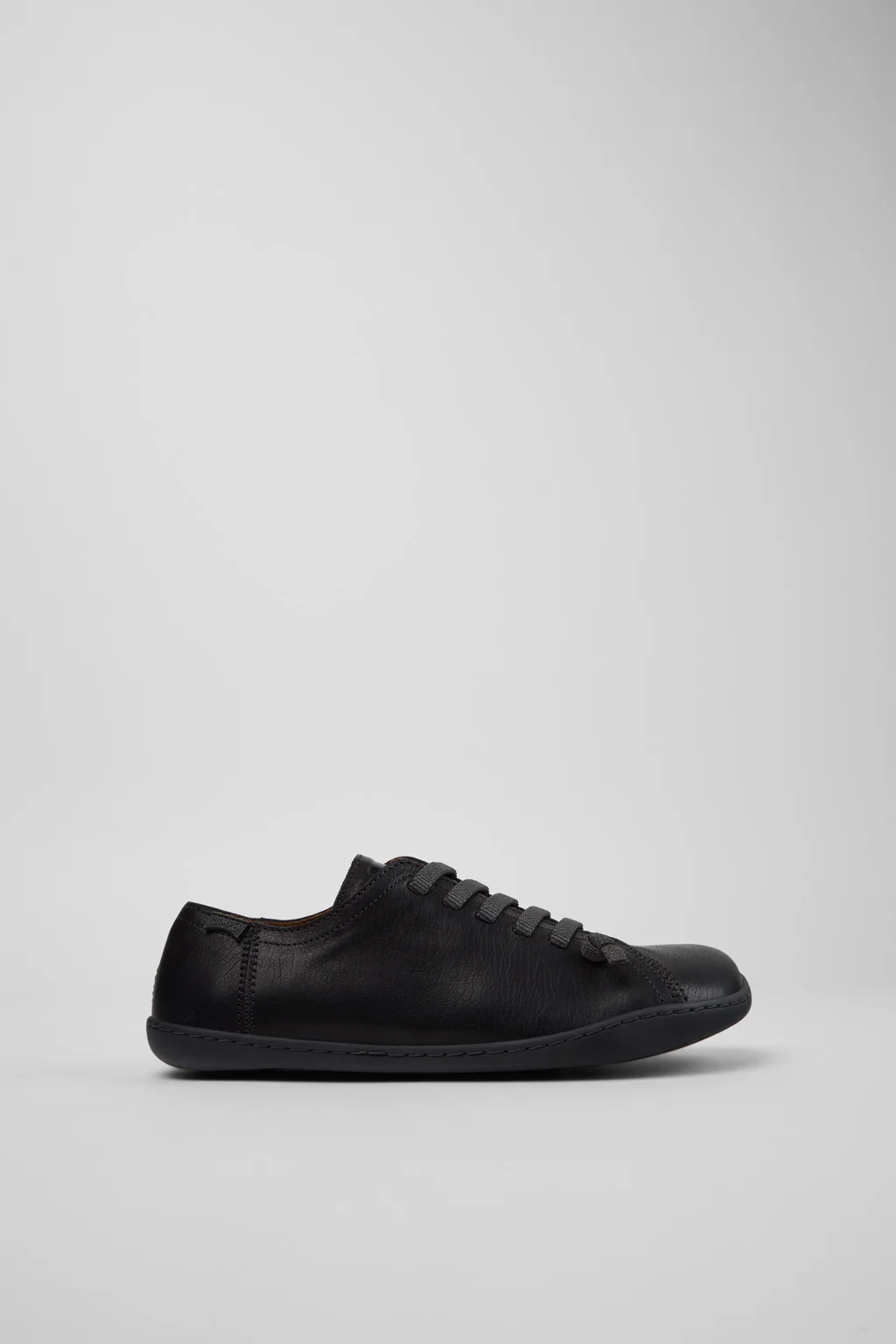 Peu Black Vegetable-Tanned Leather Shoes for Women. - 1