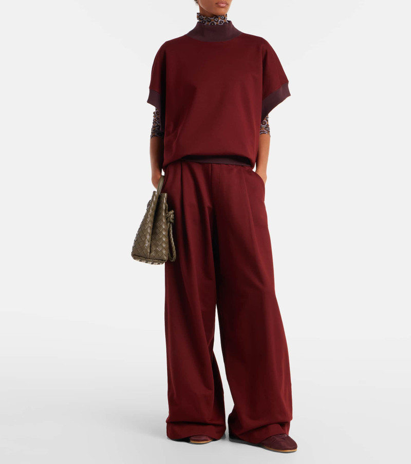 Dries Van Noten Cotton jersey sweatpants outlook