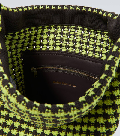adidas x Wales Bonner crochet backpack outlook
