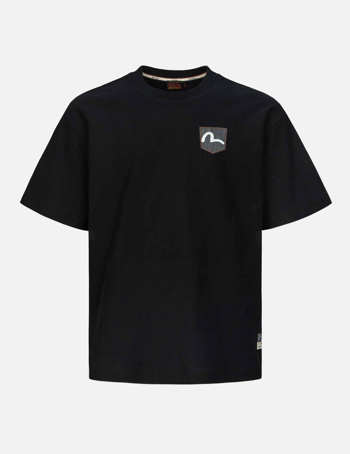SEAGULL EMBROIDERY POCKET RELAX FIT T-SHIRT - 1