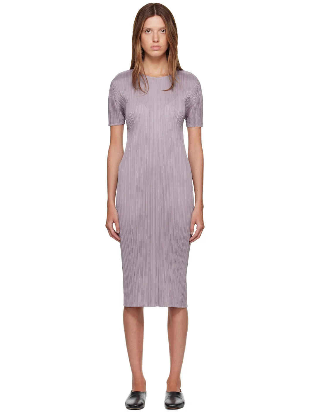 Purple Monthly Colors August Midi Dress - 1