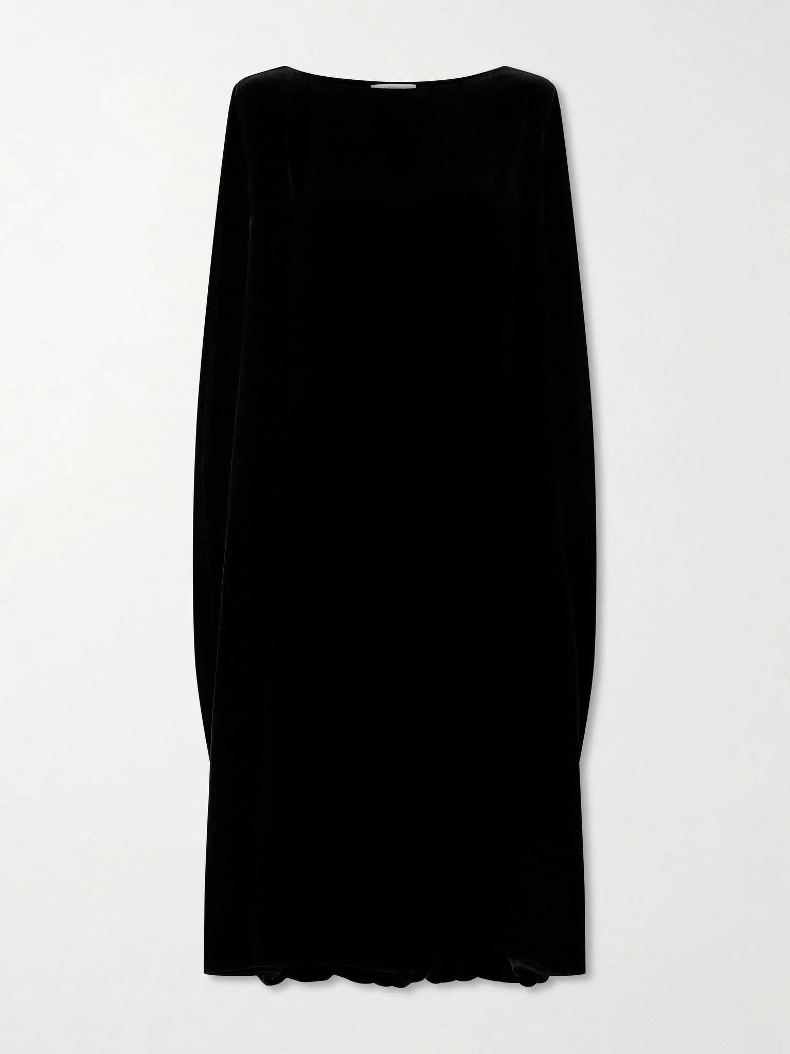 Kaely velvet midi dress Black - 1