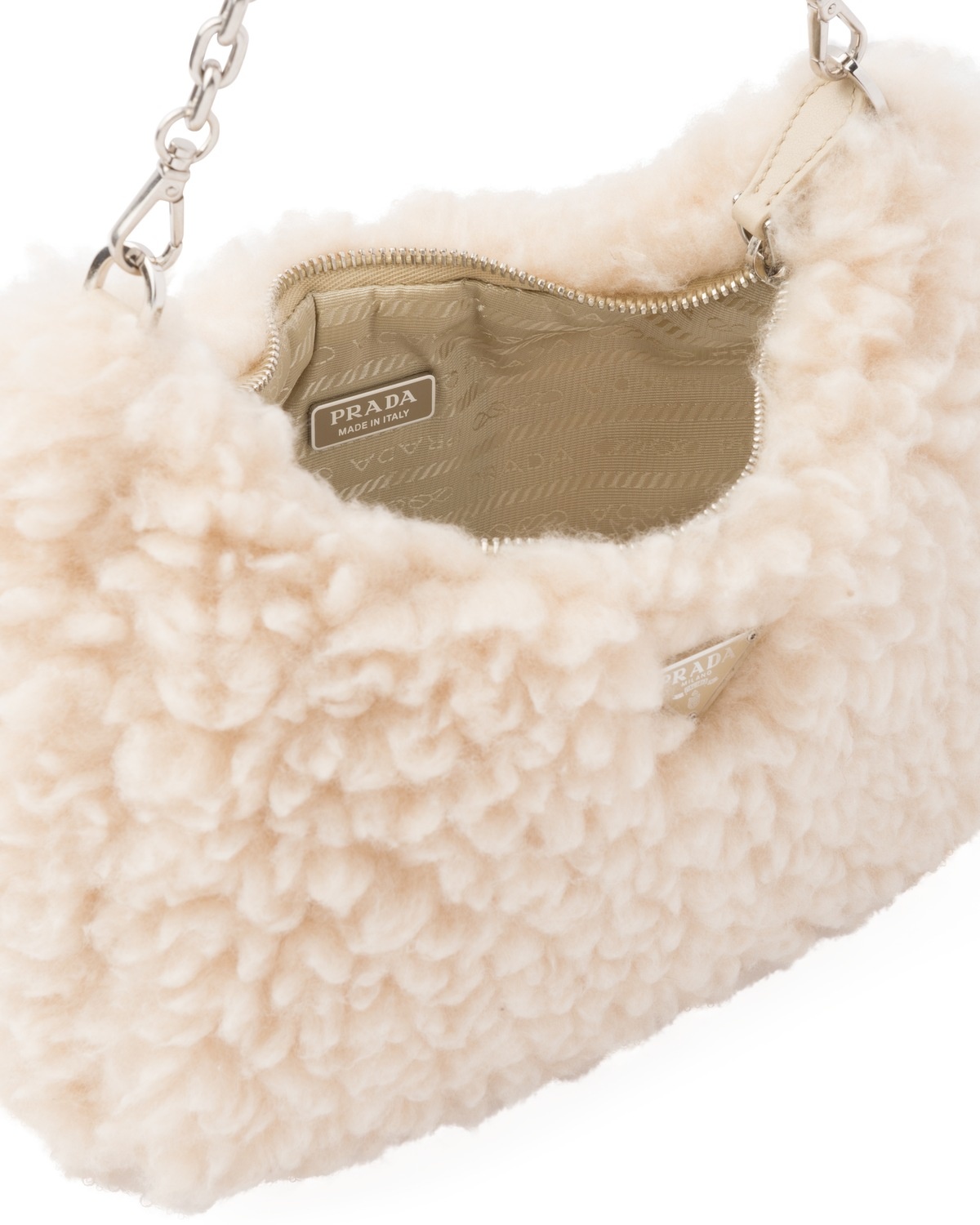 Re-Edition 2005 wool and cashmere mini-bag - 5