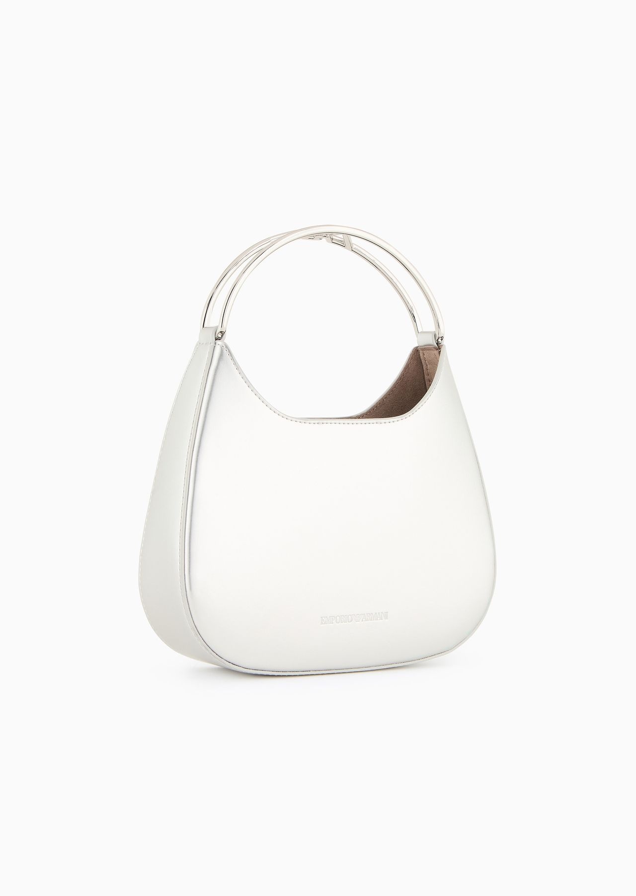 Moon capsule collection patent-effect mini bag with jewel handle - 2