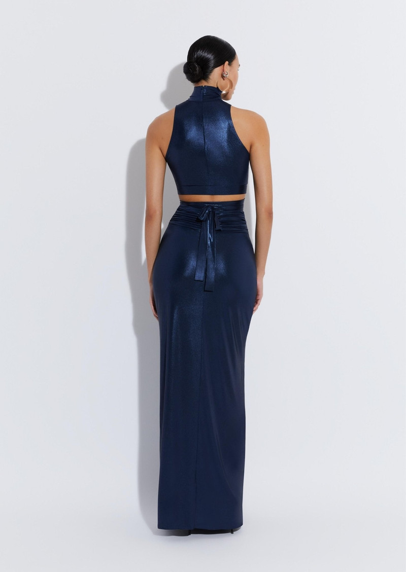 Coated Jersey Wrap Bra Top 3