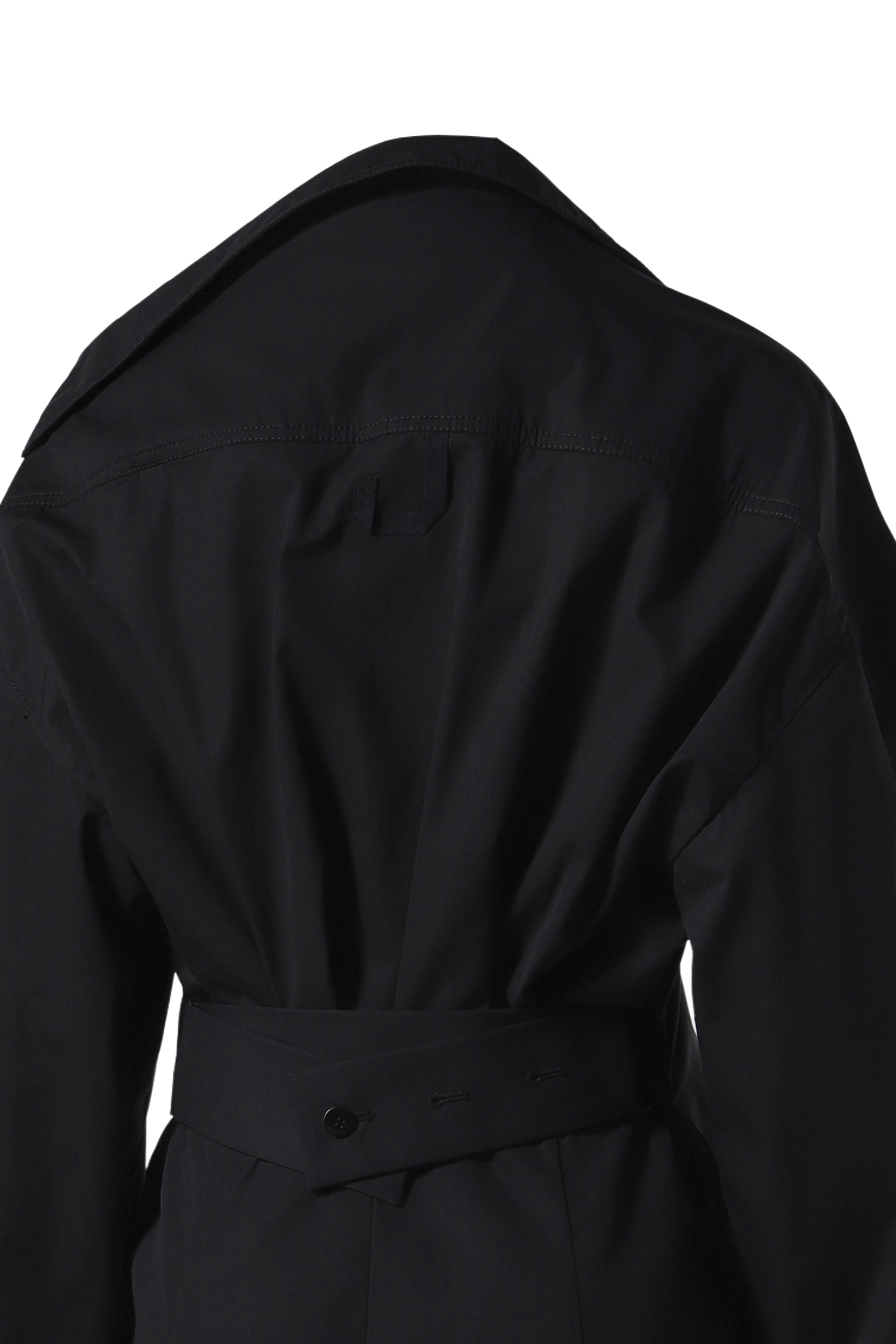 LA MINI ROBE CHEMISE / BLACK - 5
