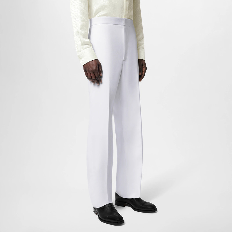 Wool Blend Evening Pants 3