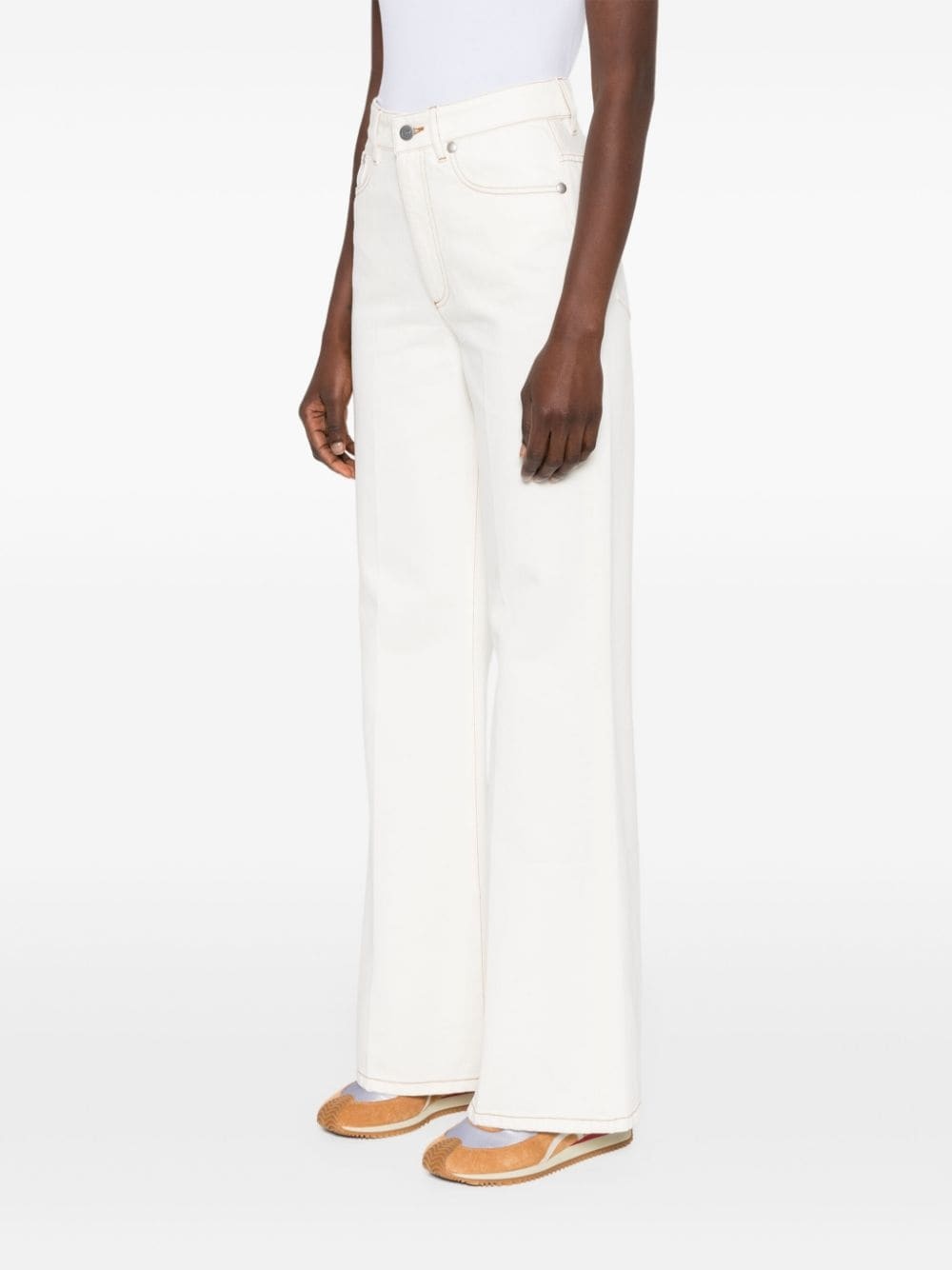 Clinteau high-rise wide-leg jeans - 3