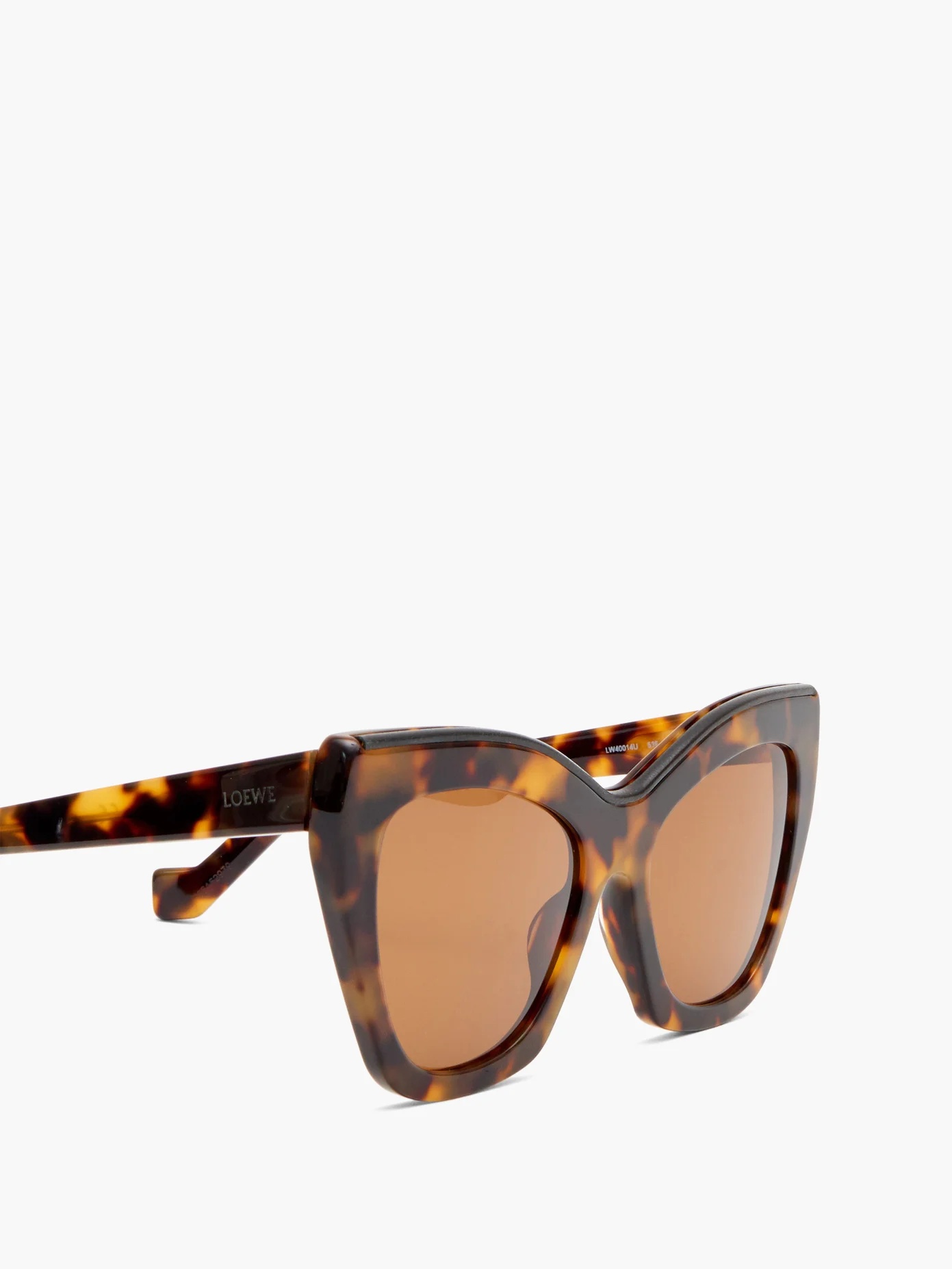 Cat-eye tortoiseshell-acetate sunglasses - 2