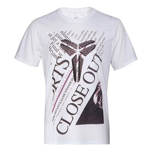 Nike Dri-FIT Kobe Black Mamba Basketball Tee Men's White 913518-100 - 1