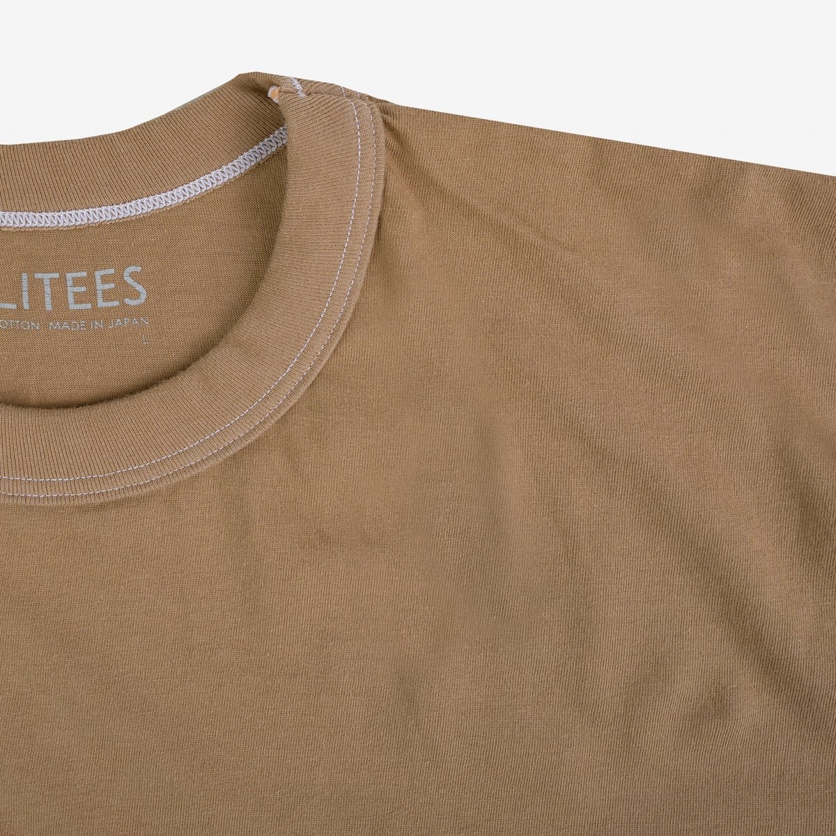 UTIL-YEL UTILITEES - 5.5oz Loopwheel Crew Neck T-Shirt - Yellow - 5