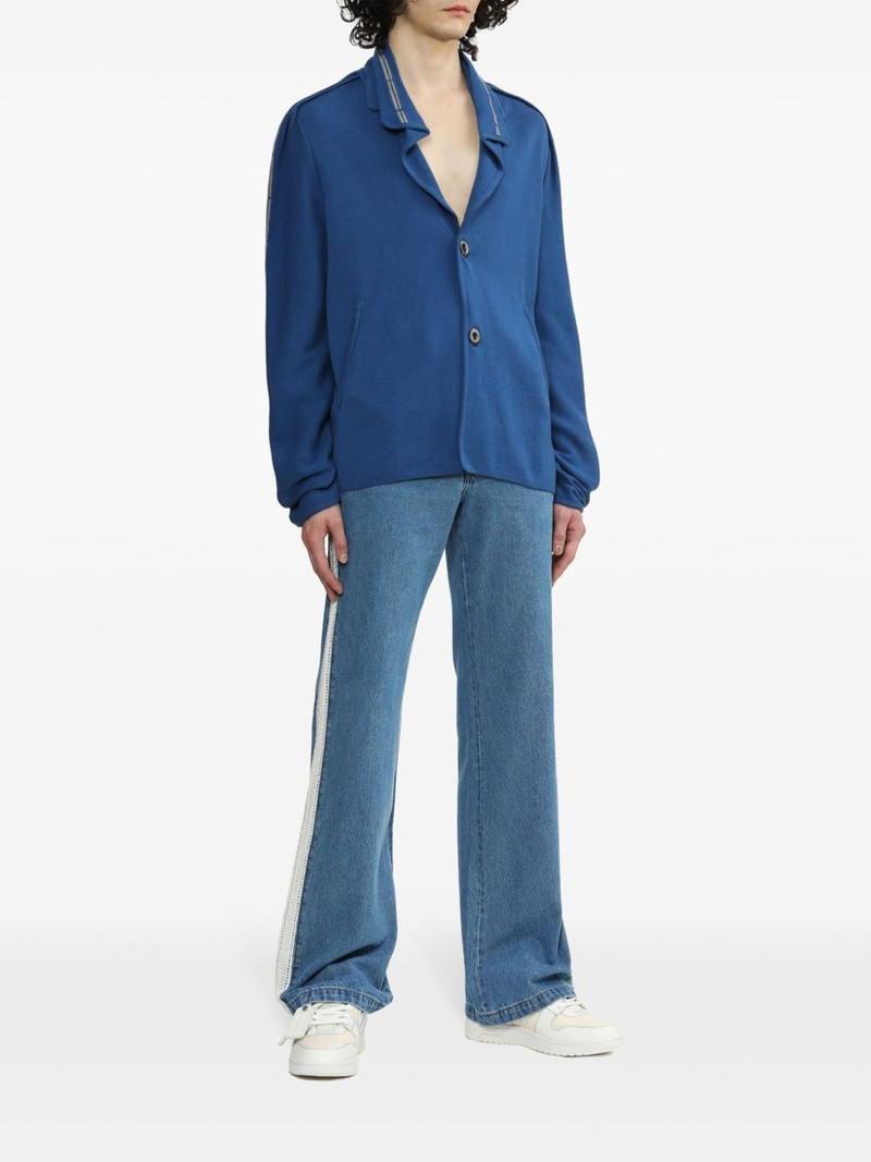 Kiko Kostadinov Ugo knitted blazer outlook