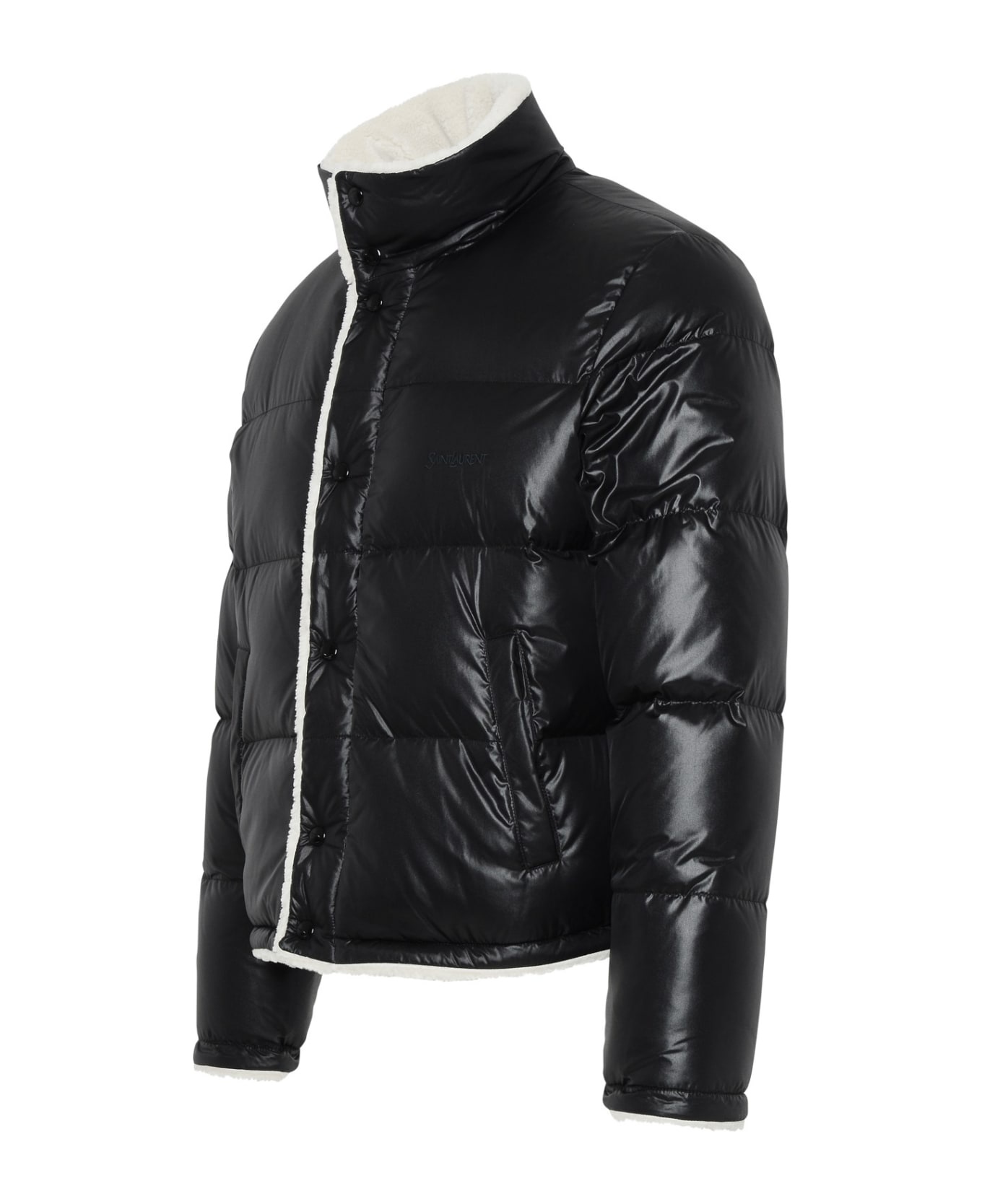 Black Polyester Jacket - 2