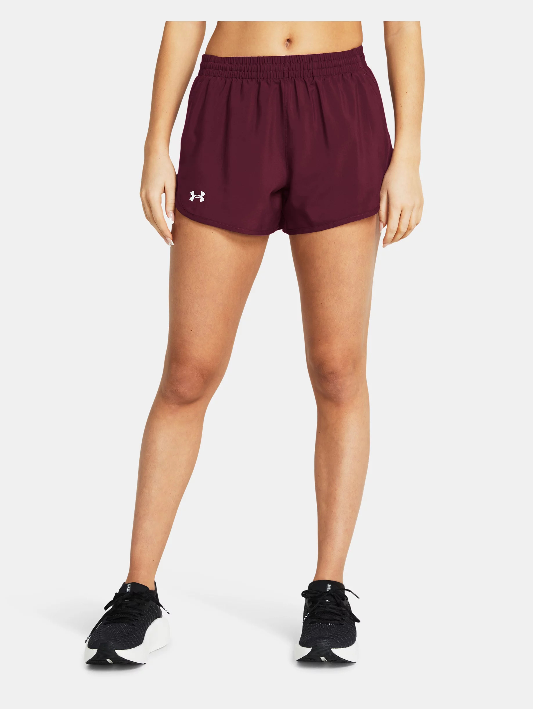 Women's UA Fly-By Unlined 3" Shorts - 2