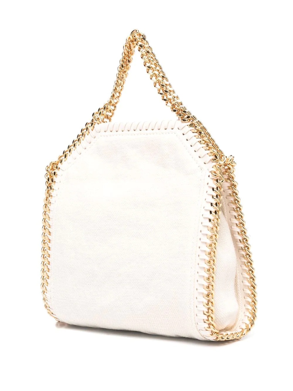 tiny Falabella linen tote bag - 3