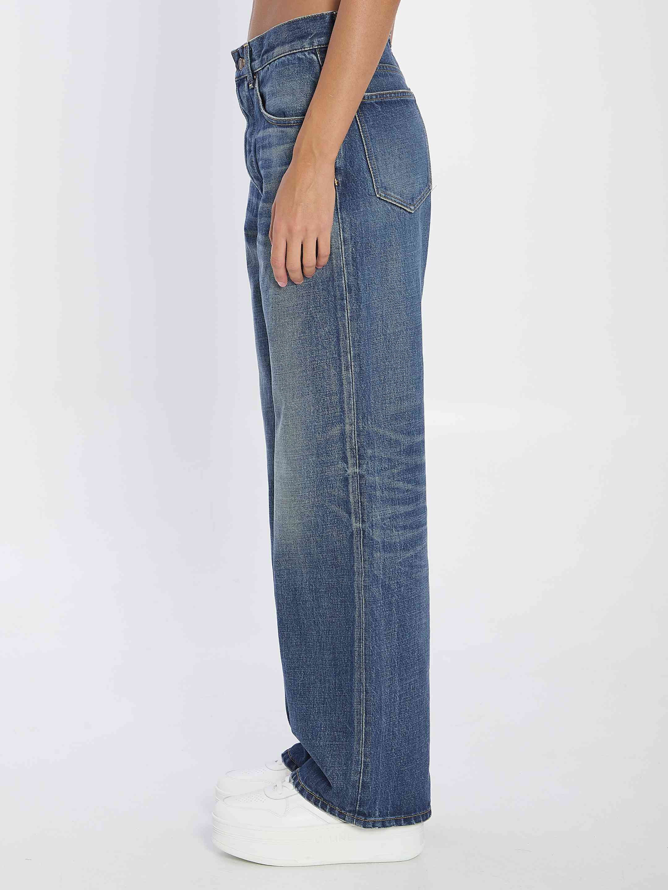 Celine Women Wide-Leg Jeans - 3