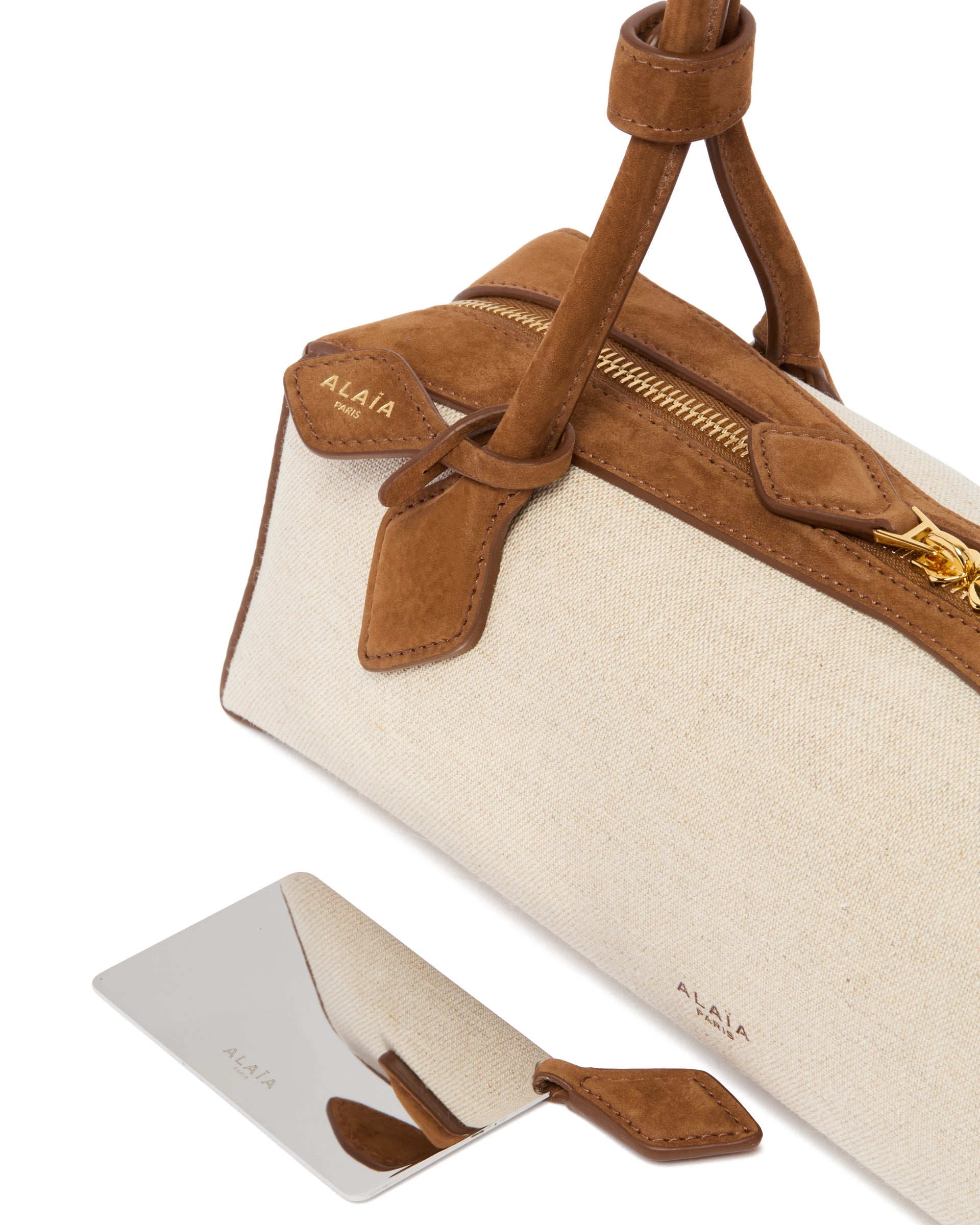 Beige Medium Le Teckel Bag - 5