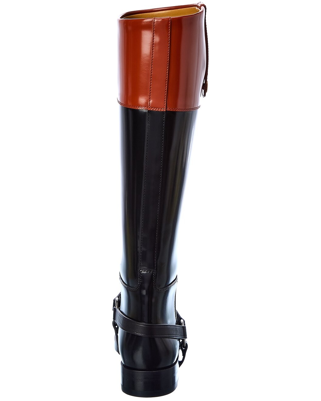 Gucci Harness Leather Knee-High Boot - 3