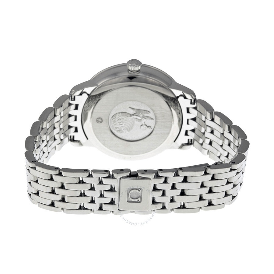 Pre-owned Omega De Ville Automatic Chronometer Diamond White Mother of Pearl Dial Ladies Watch 424.1 - 3