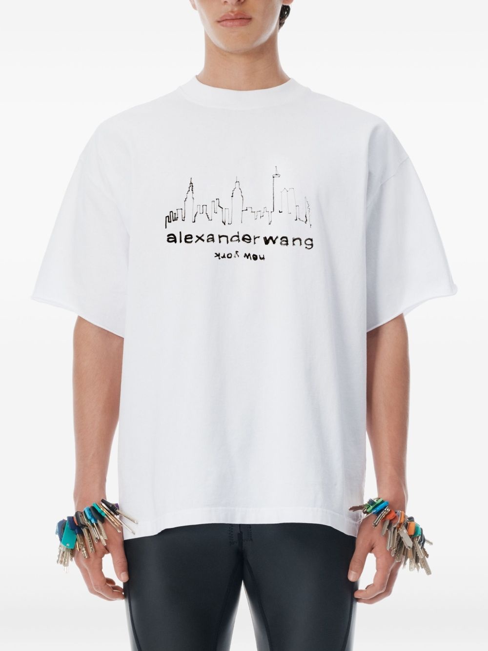 cotton T-shirt - 5
