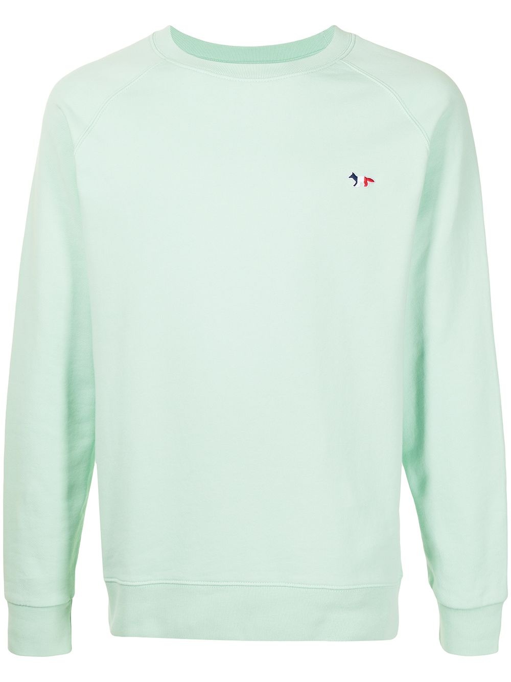 logo embroidered sweatshirt - 1