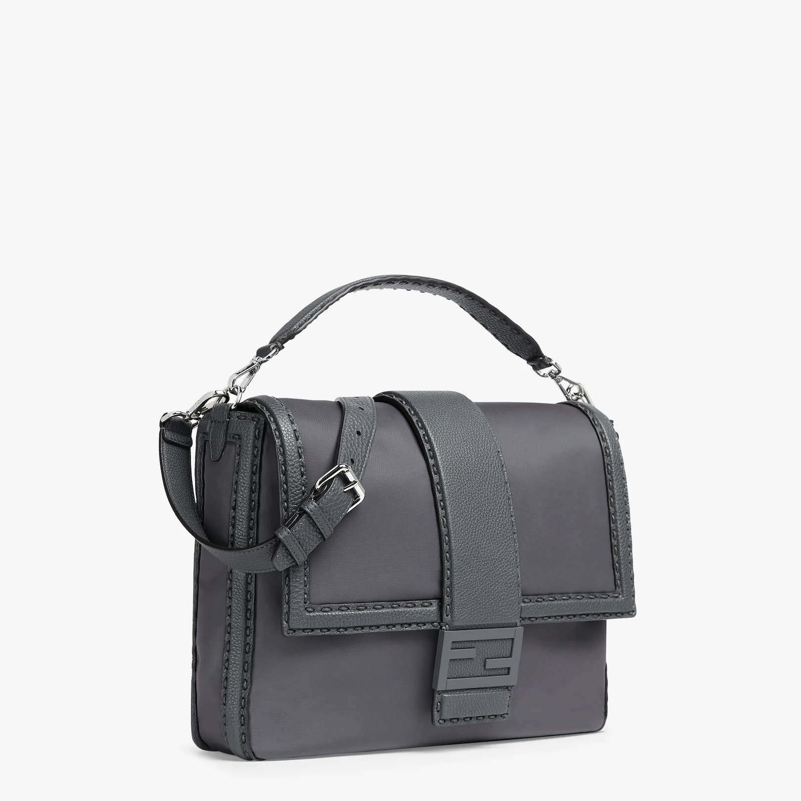 Gray nylon bag - 2