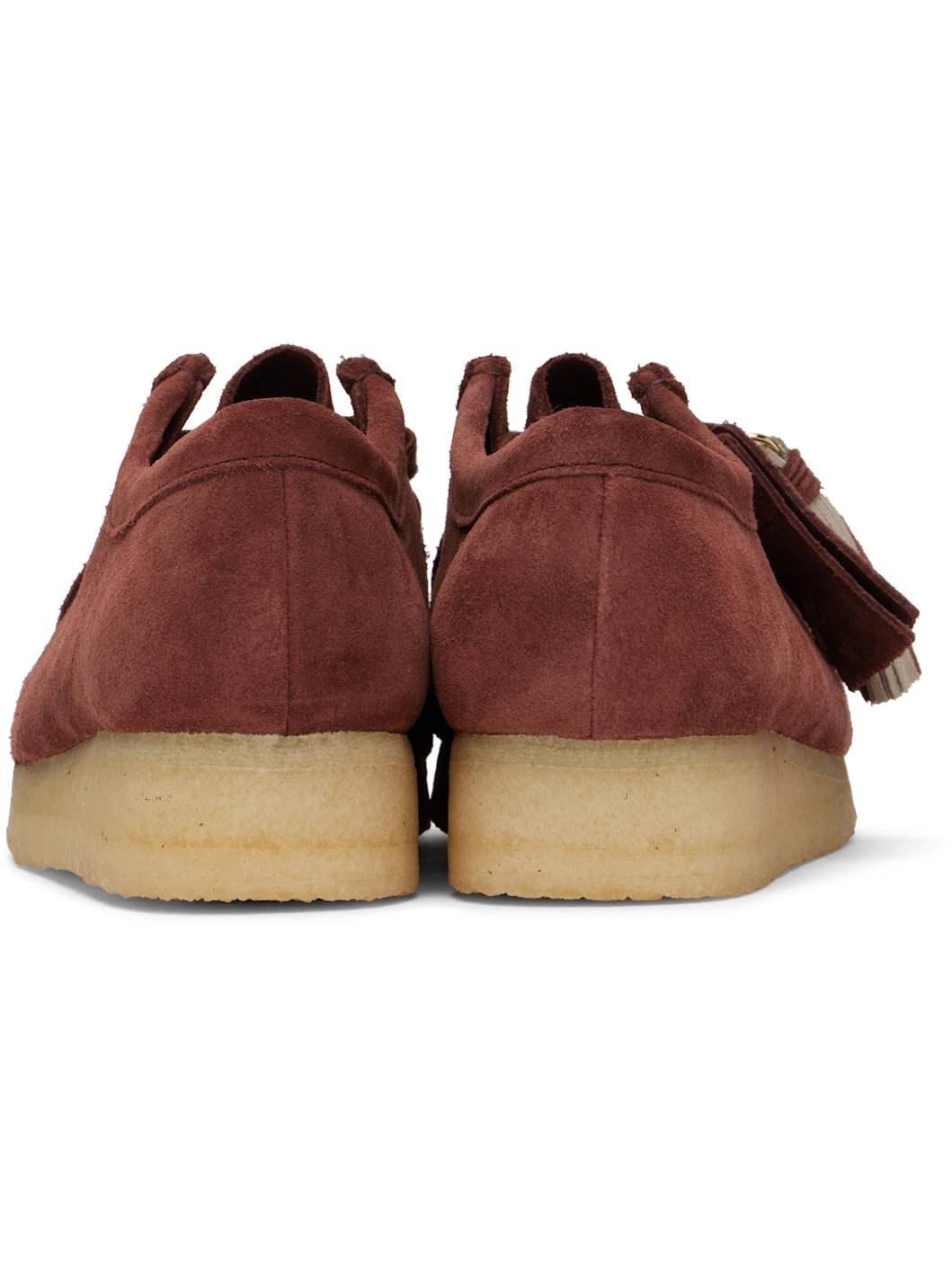 Burgundy Wallabee Derbys - 2