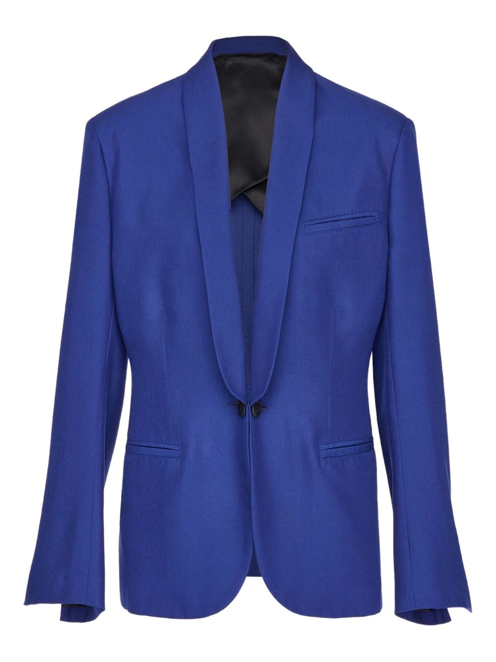 silk blazer - 1