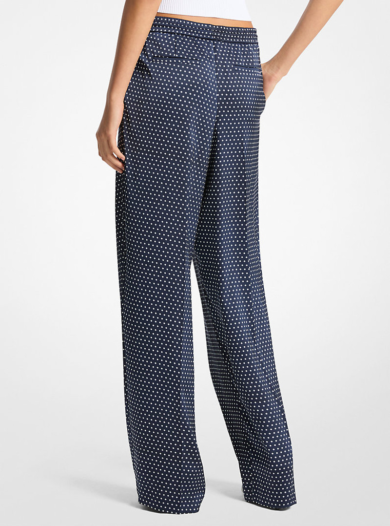 MICHAEL KORS Polka Dot Satin Pants outlook