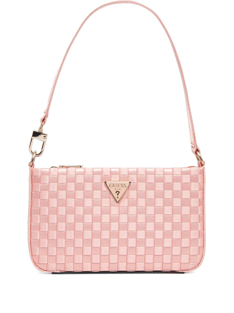 logo-plaque shoulder bag 1