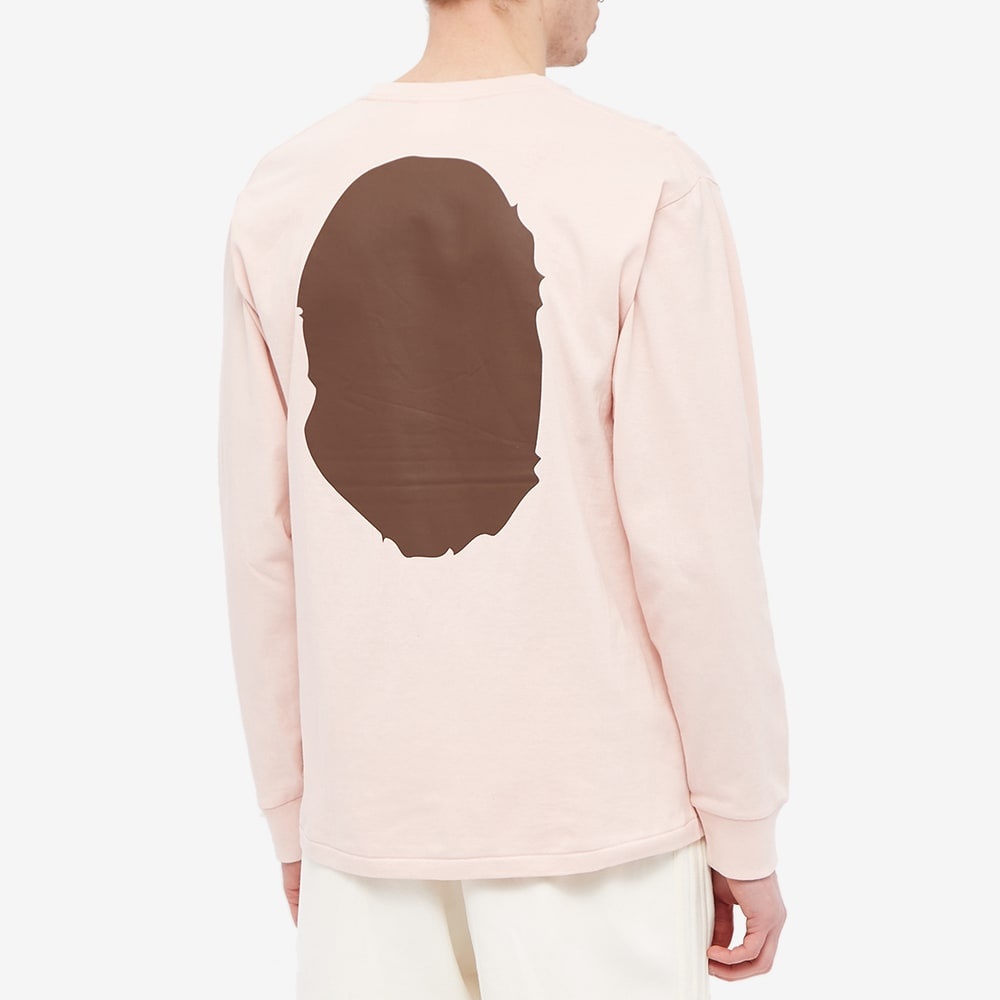 A Bathing Ape Long Sleeve Big Ape Head Tee - 4