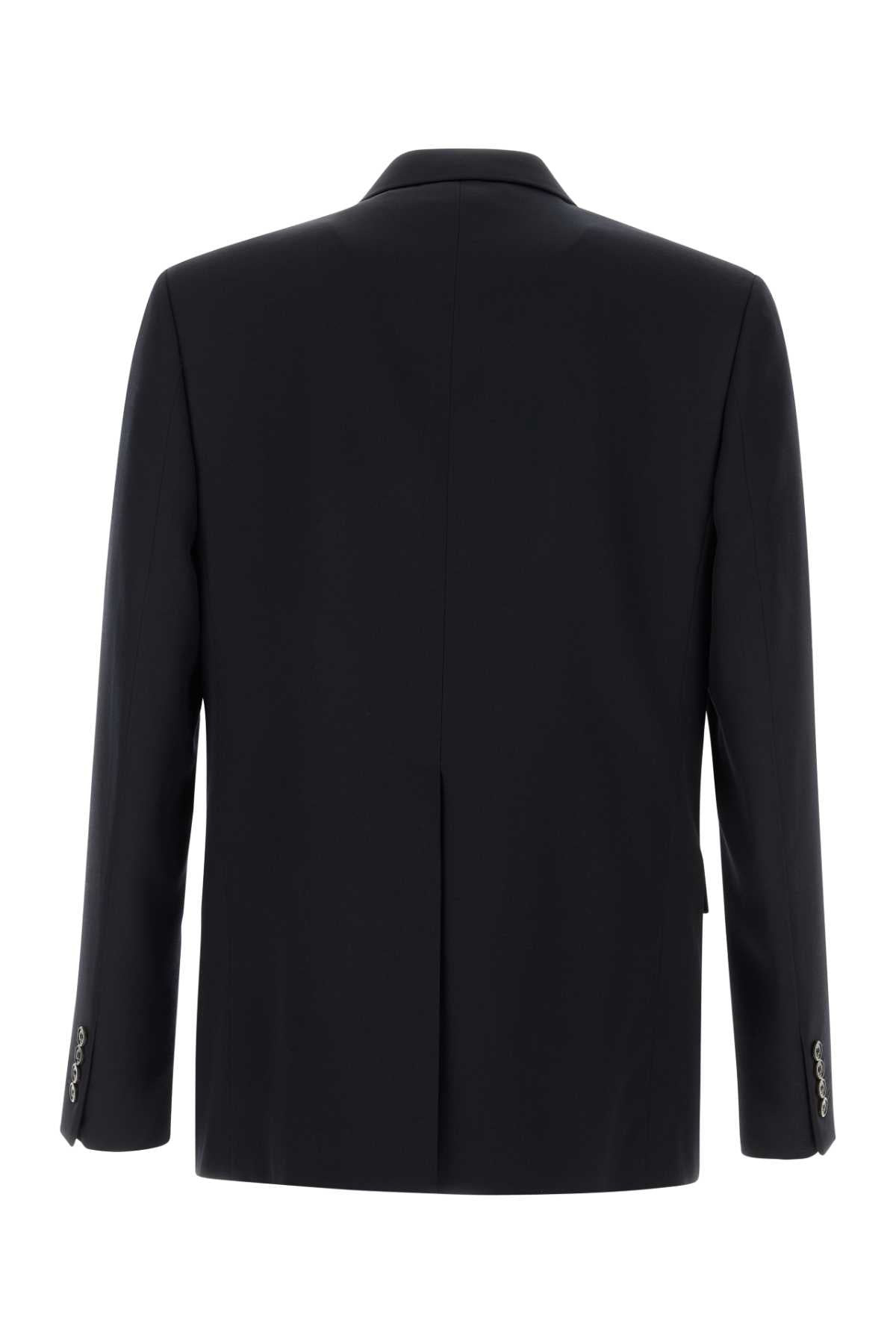 Gucci Men Midnight Blue Wool Blazer - 2