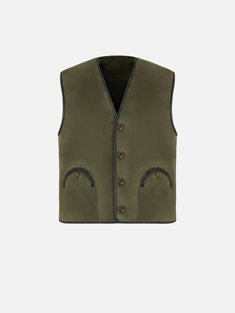 BLAZÉ MILANO Shearling Gilet outlook