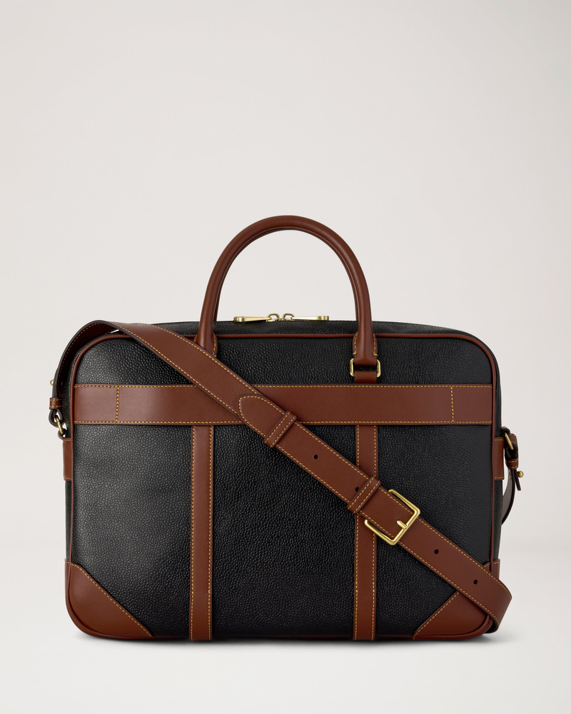 Mulberry Heritage Briefcase
Black & Cognac Bio-Based Scotchgrain outlook
