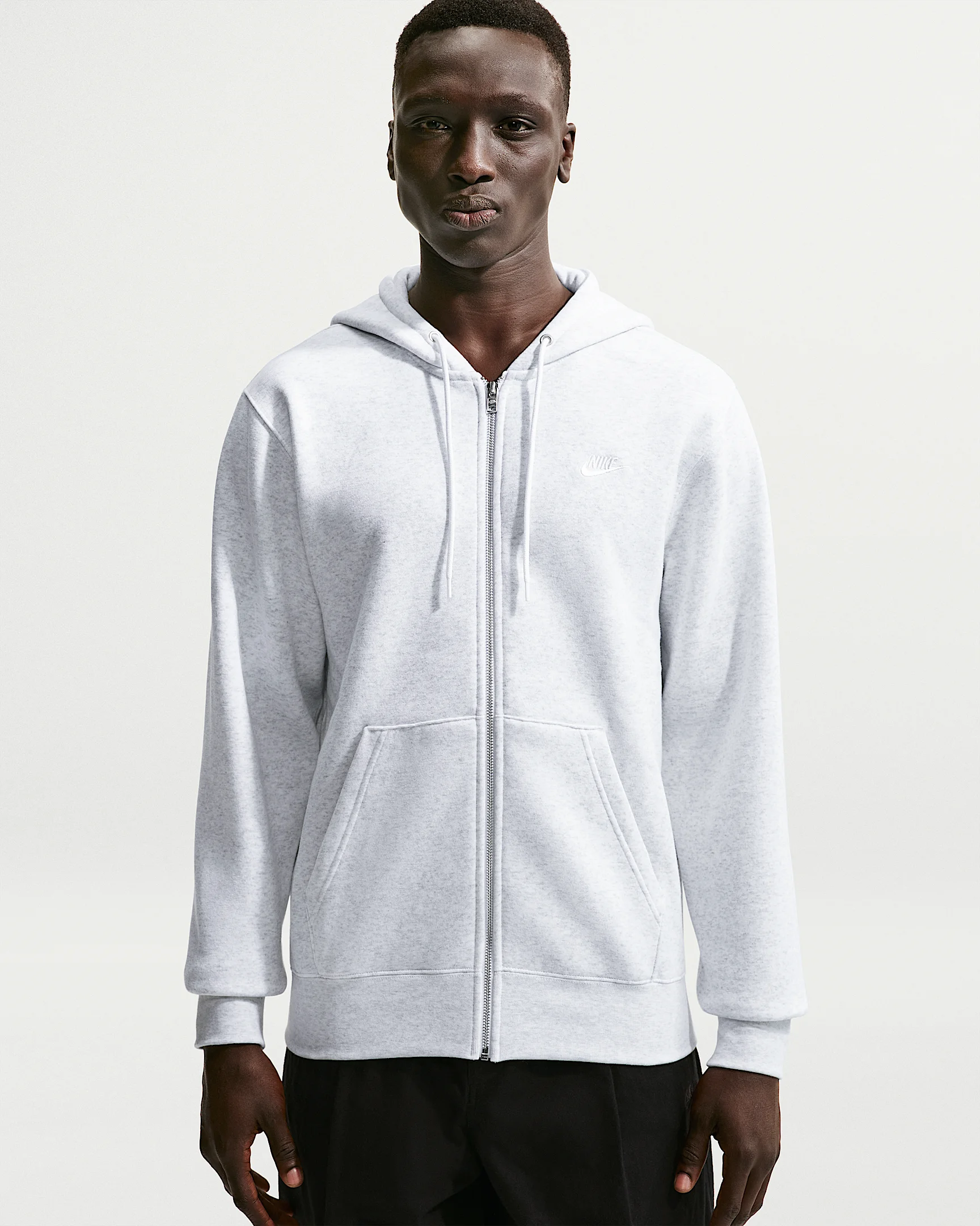 Nike Club Men's Full-Zip Fleece Hoodie - 1