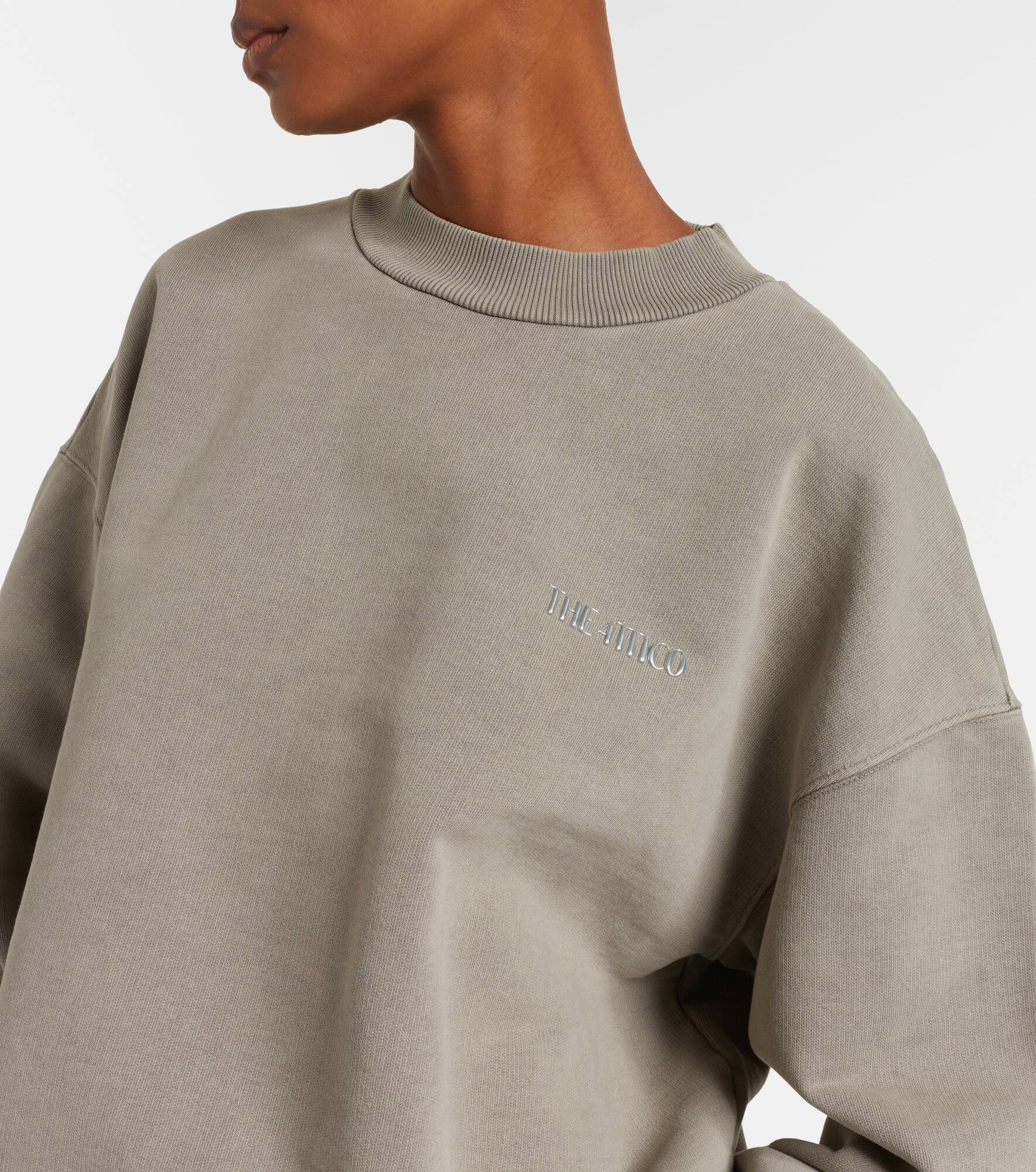 Cotton jersey sweatshirt - 4
