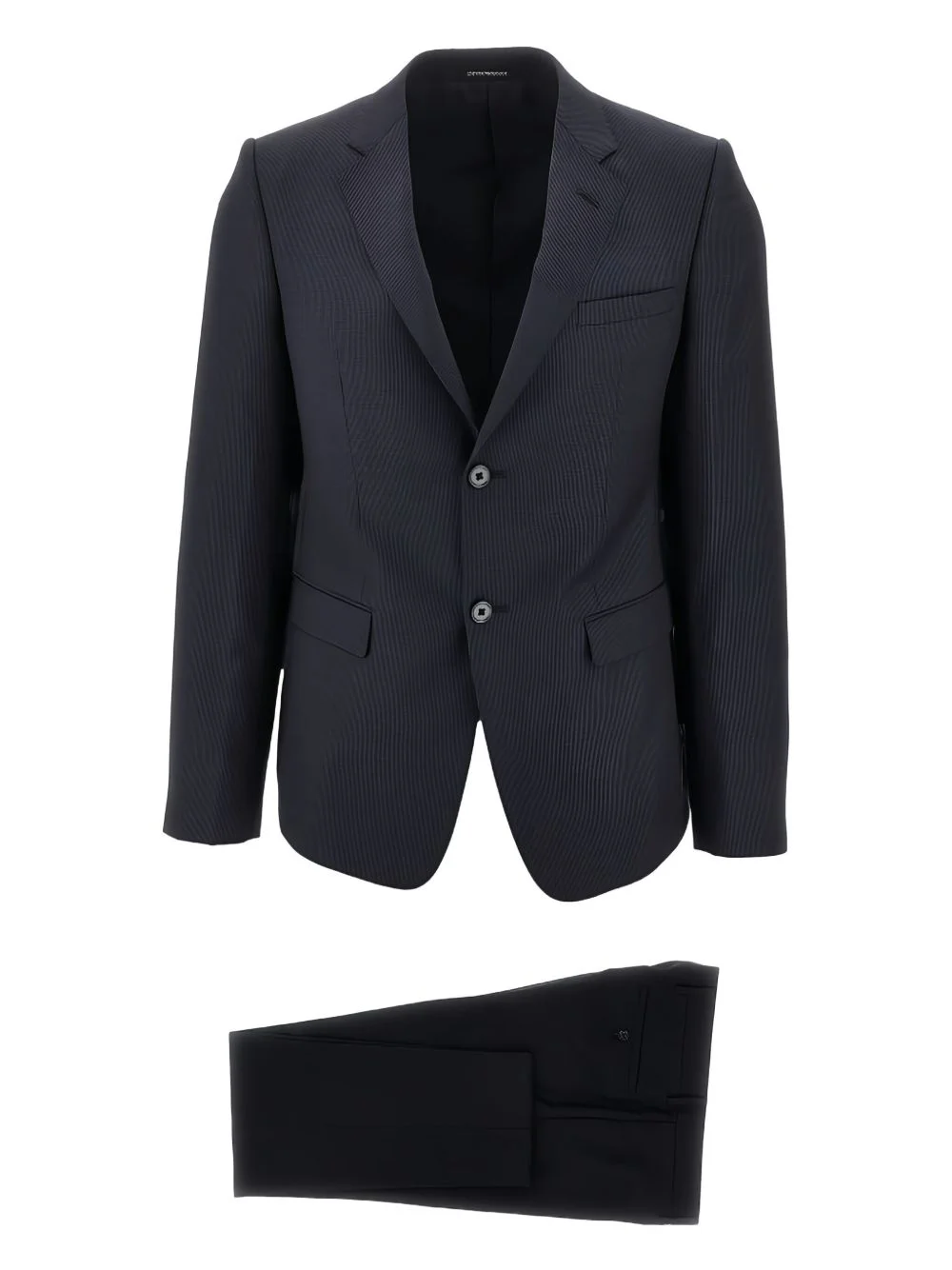 striped-pattern suit - 1