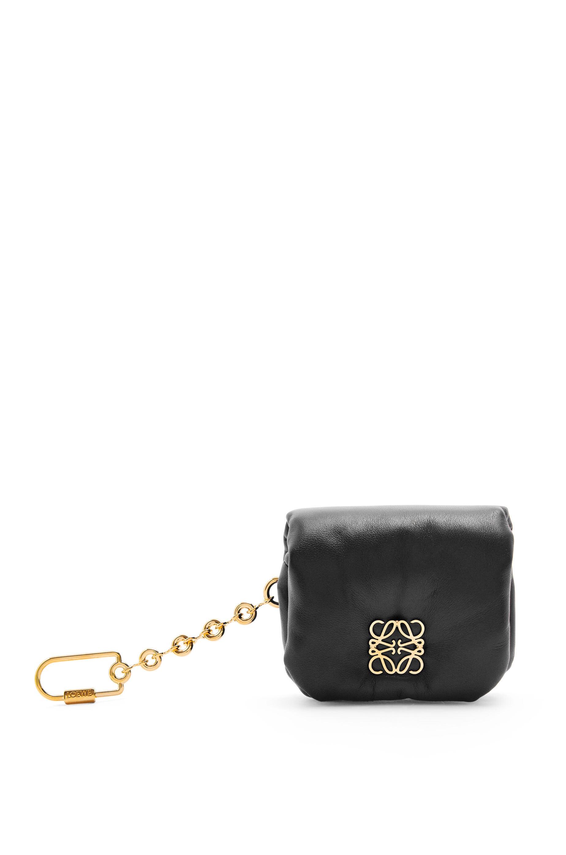 Puffer Goya bag in shiny nappa lambskin Black - LOEWE