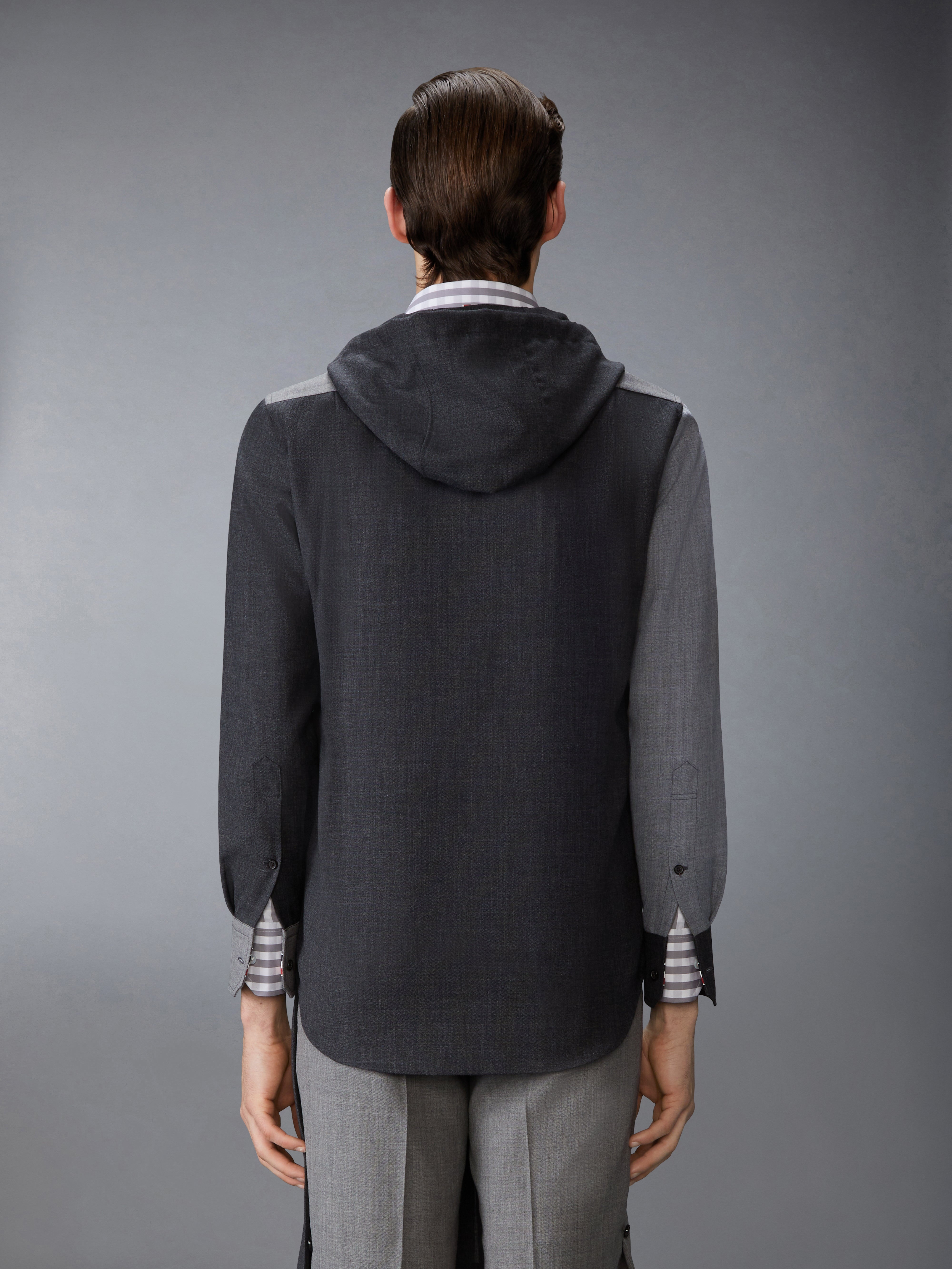 FRESCO FUNMIX HOODED SHIRT - 4