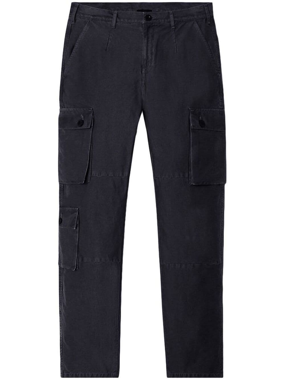 side cargo-pocket detail trousers - 1