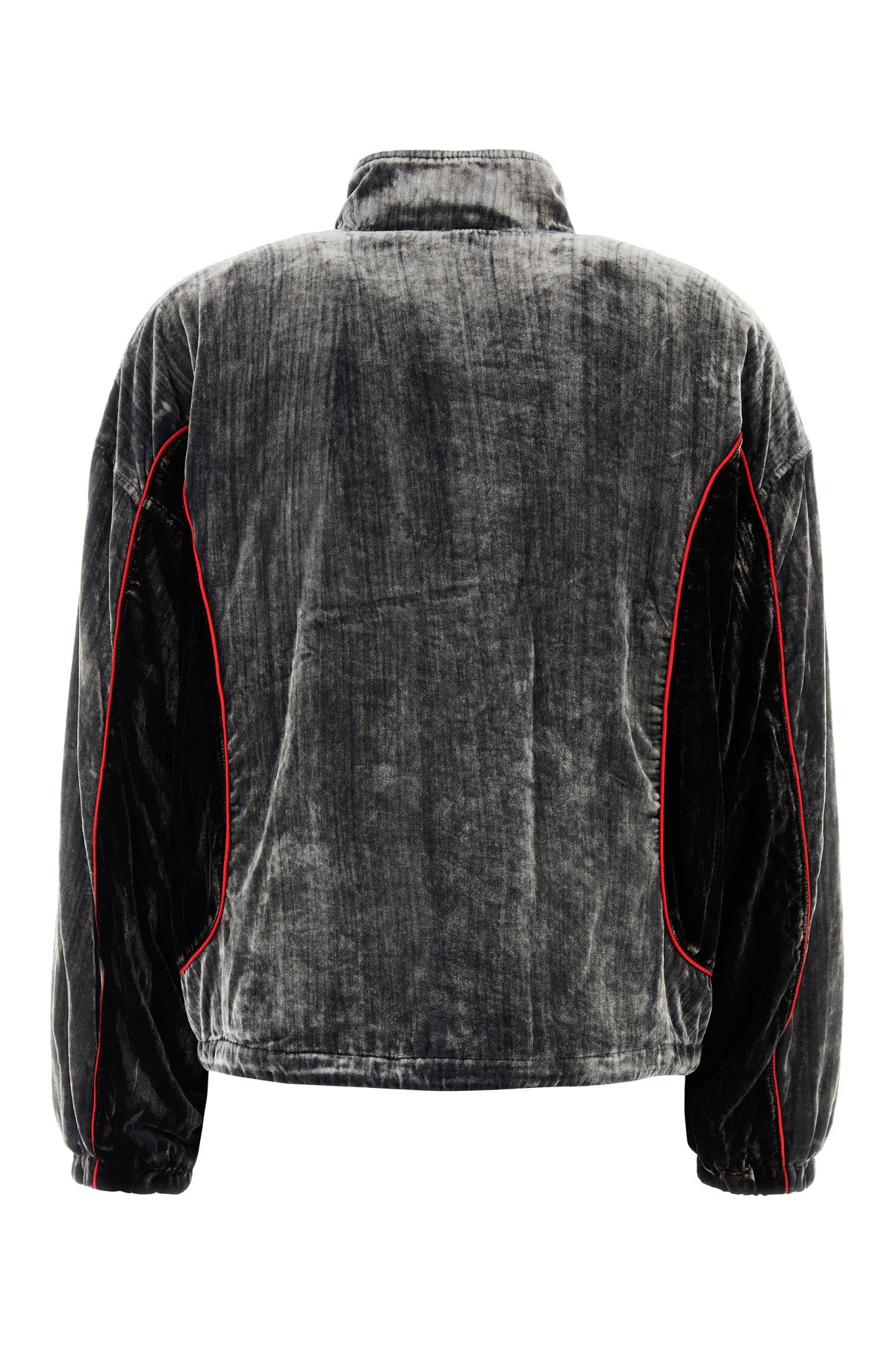 Two-tone velvet F-Riffin sweatshirt - 2