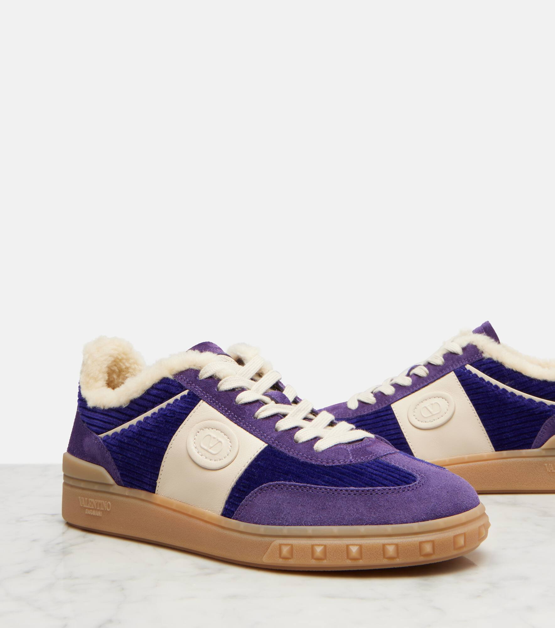 Upvillage suede and corduroy sneakers - 5