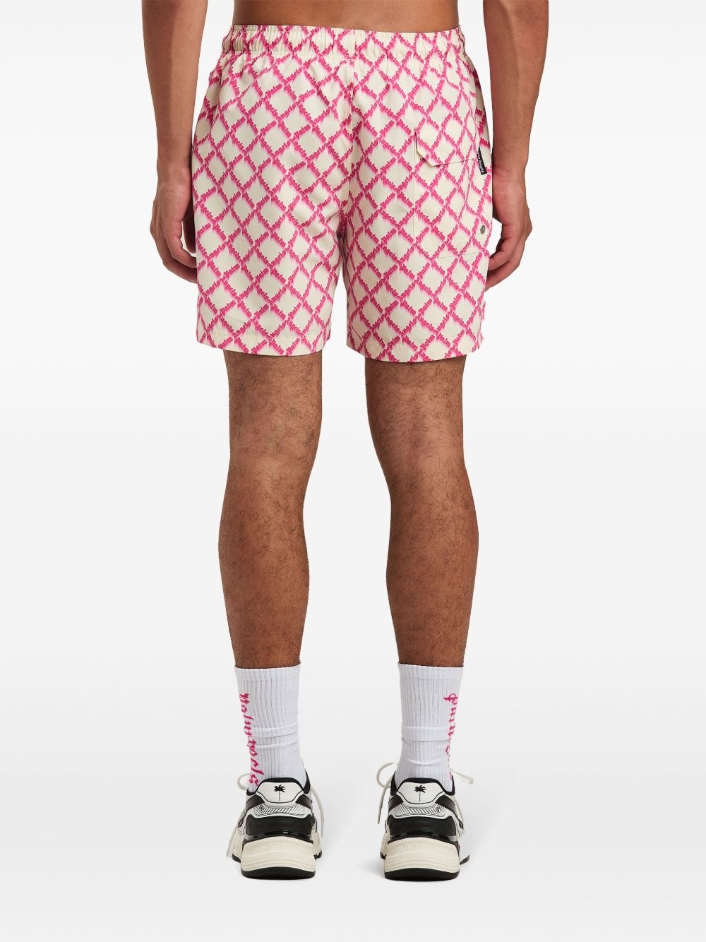 logo swim shorts - 6
