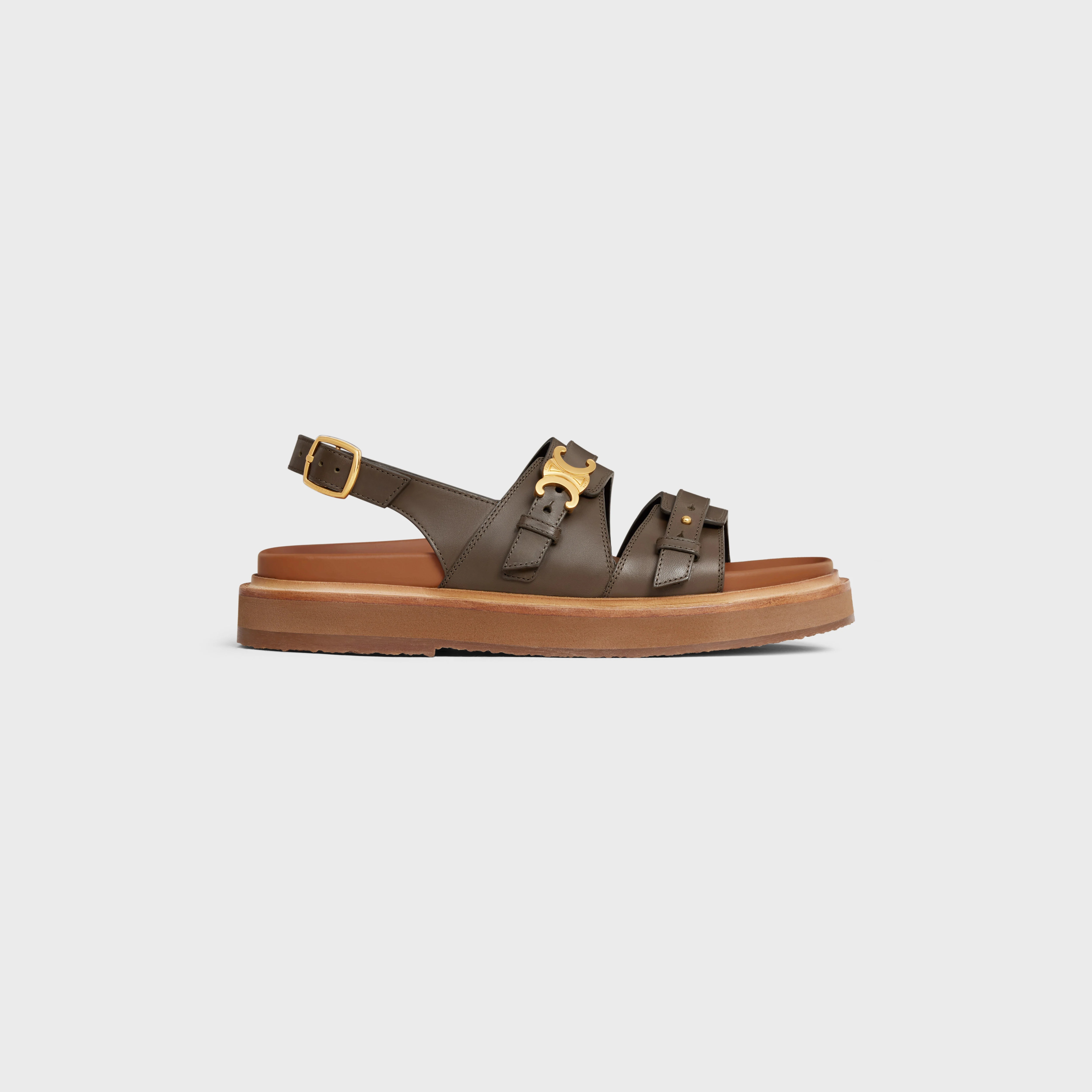 CELINE - TIPPI TRIOMPHE SANDAL in CALFSKIN - VÉGÉTAL TANNING - 1