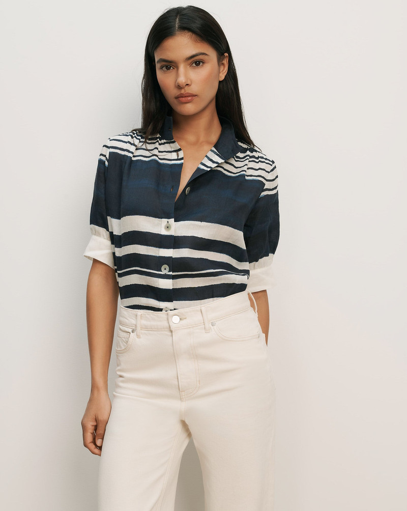 VERONICA BEARD HOLLANDALE BUTTON-DOWN SHIRT outlook