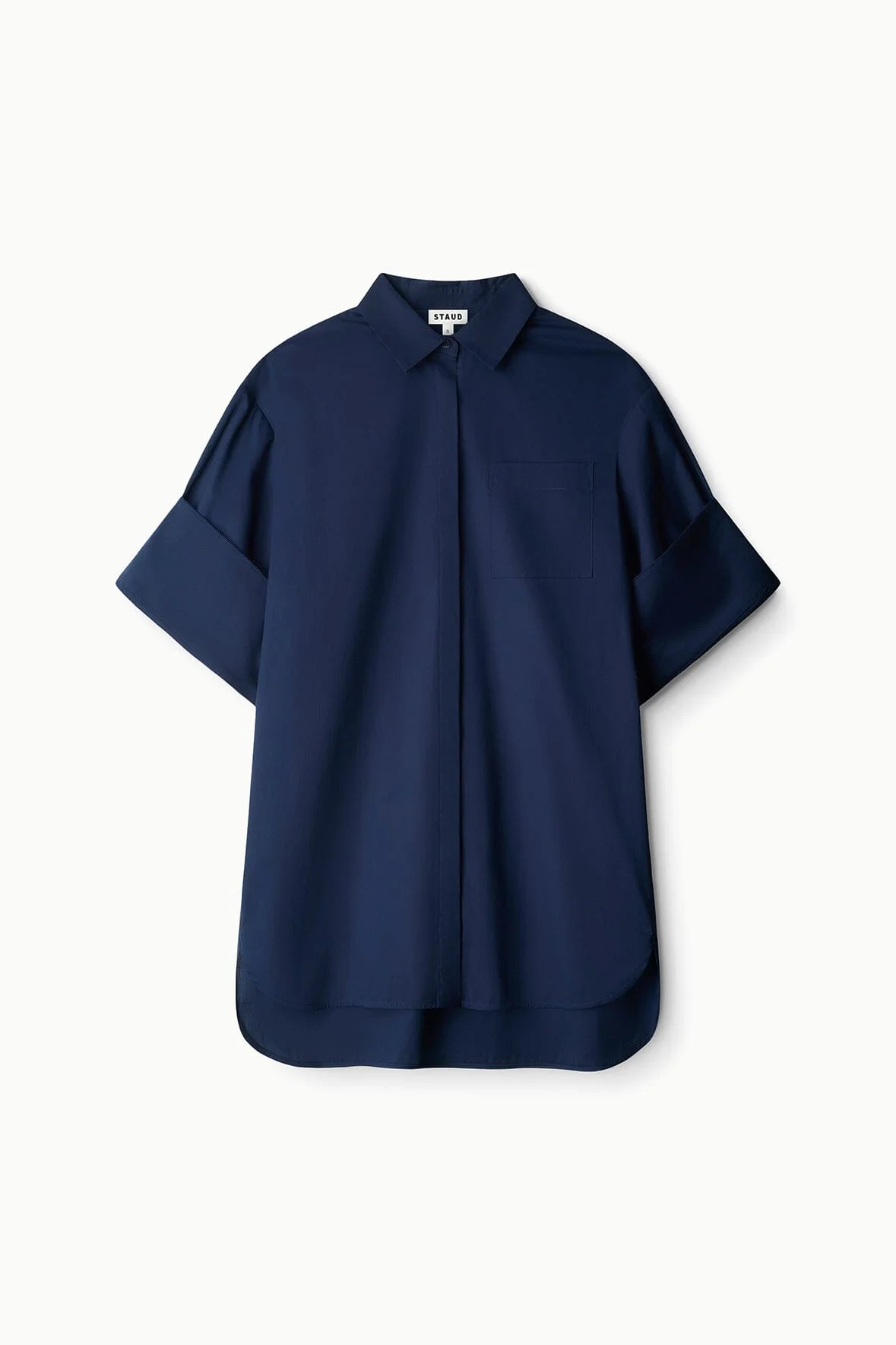 STAUD NICO DRESS NAVY - 1
