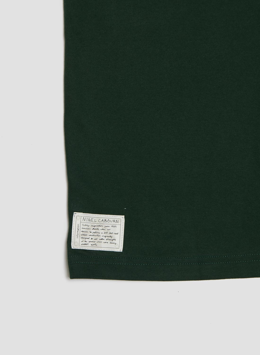 Heavy Duty Athletic T-Shirt in Forest Green - 2