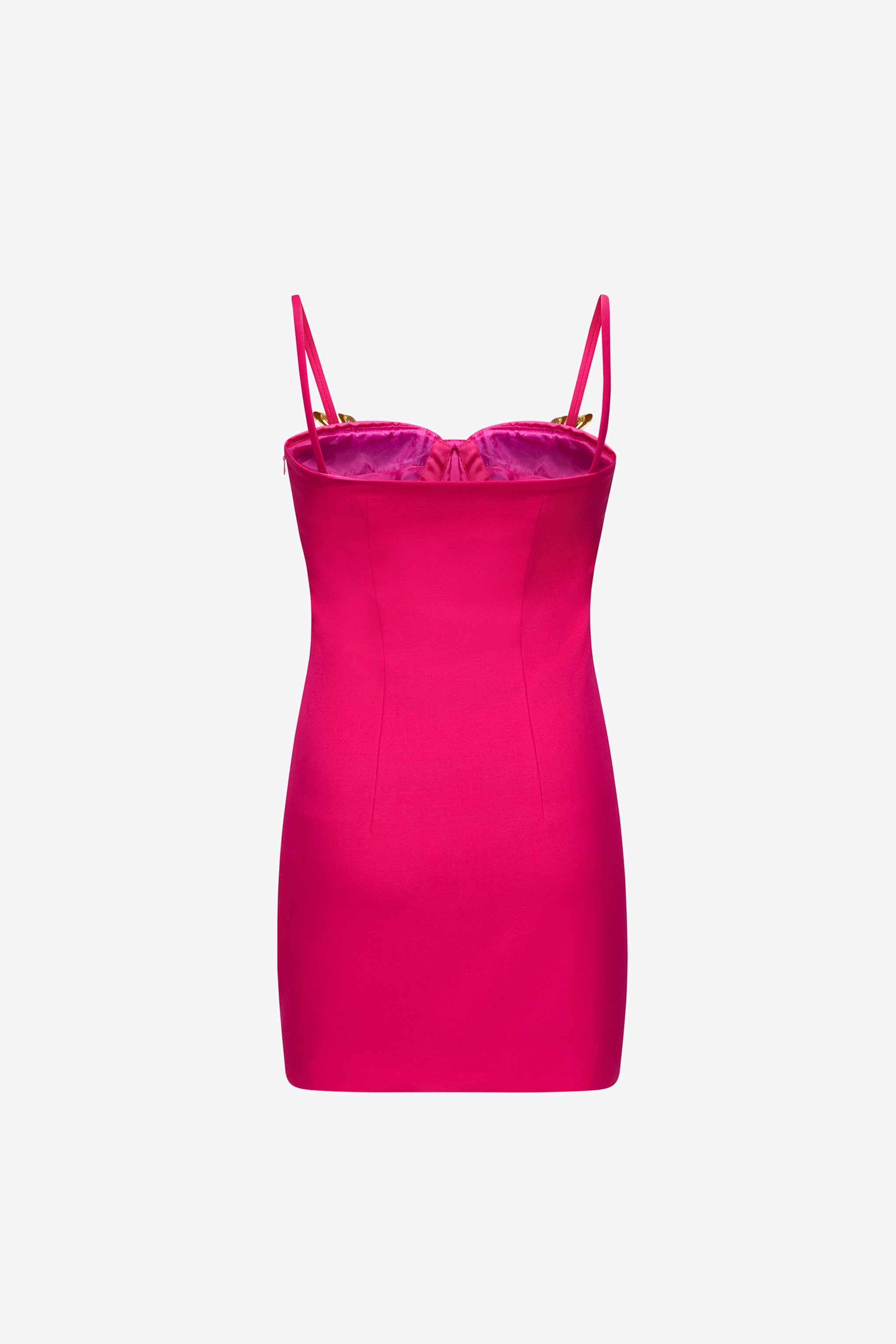 CRYSTAL HEART MINI DRESS - 3