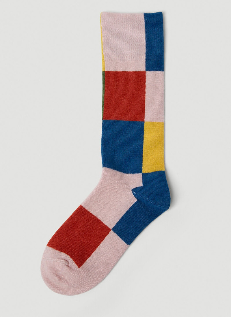 Toy Checker Socks 1